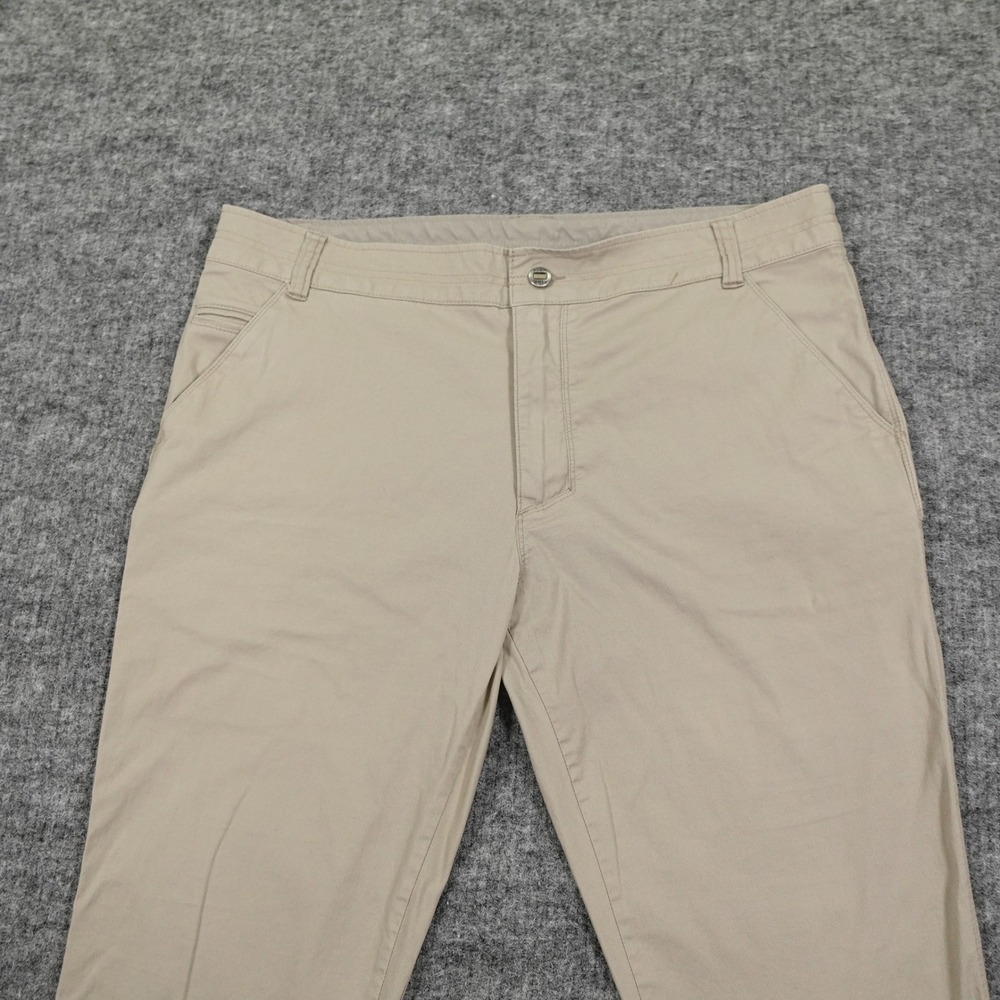 Kuhl Pants Mens 38x34 Beige Resistor Lite Chino Stretch Outdoor Casual Pockets - Picture 5 of 16